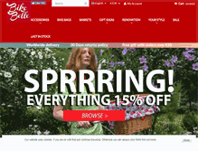 Tablet Screenshot of bikebelle.com